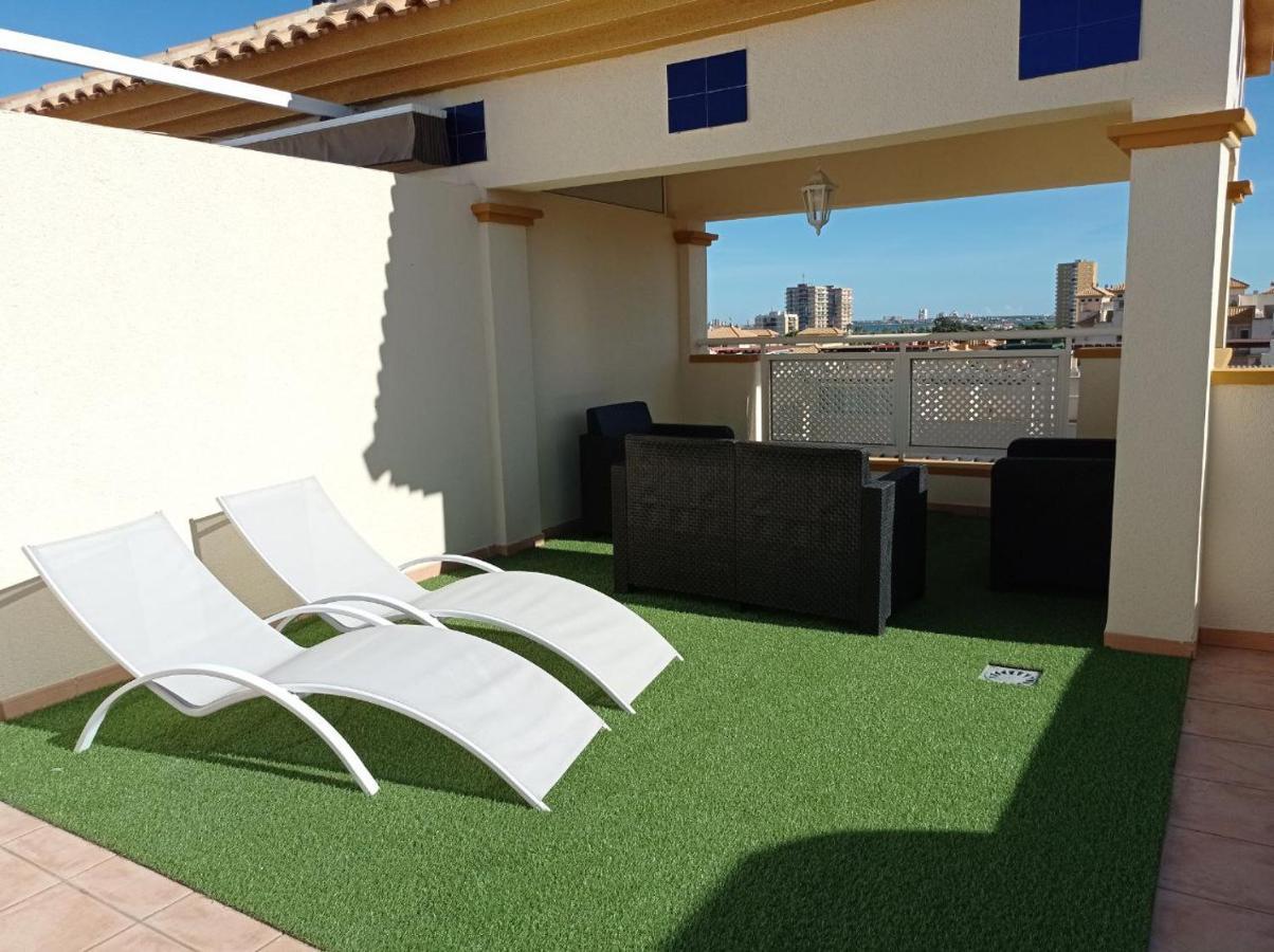 Atico Beach&Golf + Wifi + Garaje Mar de Cristal Exteriör bild