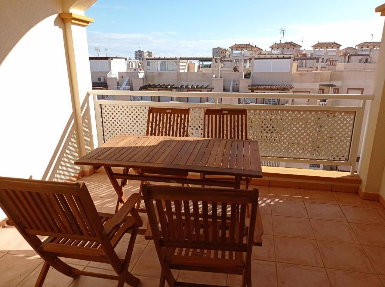 Atico Beach&Golf + Wifi + Garaje Mar de Cristal Exteriör bild